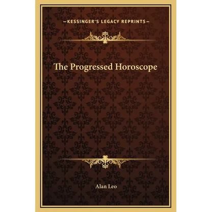 The Progressed Horoscope - Hardcover