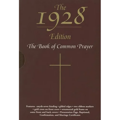 The 1928 Book of Common Prayer - Bonded Leather