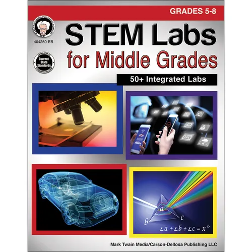 Stem Labs for Middle Grades, Grades 5 - 8 - Paperback