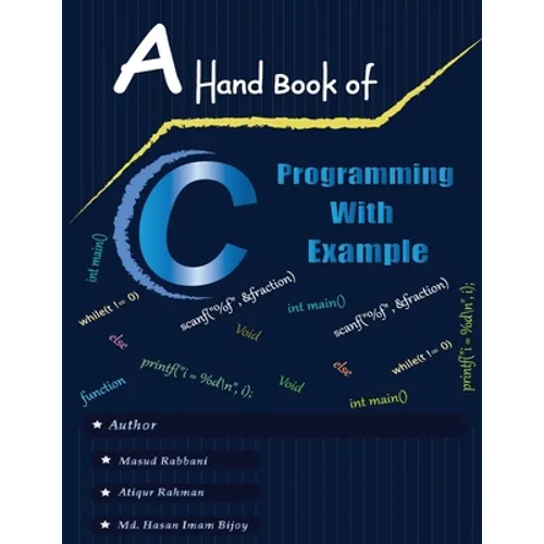 A Handbook of C Programming with Example - Paperback