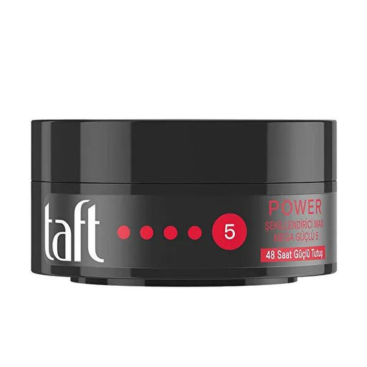 Taft Caffeine Hair Wax - Strong Hold, Energizing Styling for Men & Women