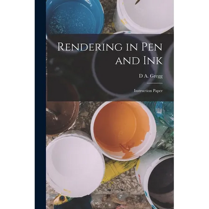 Rendering in pen and ink; Instruction Paper - Paperback