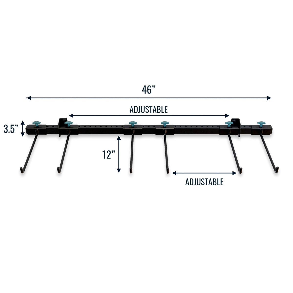 Chair Rack | G-Chair | Adjustable Wall Storage System | Holds 300 lbs