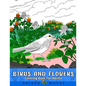 Birds And Flowers Coloring Book: Flowers And Birds Coloring Book For Adults - Paperback