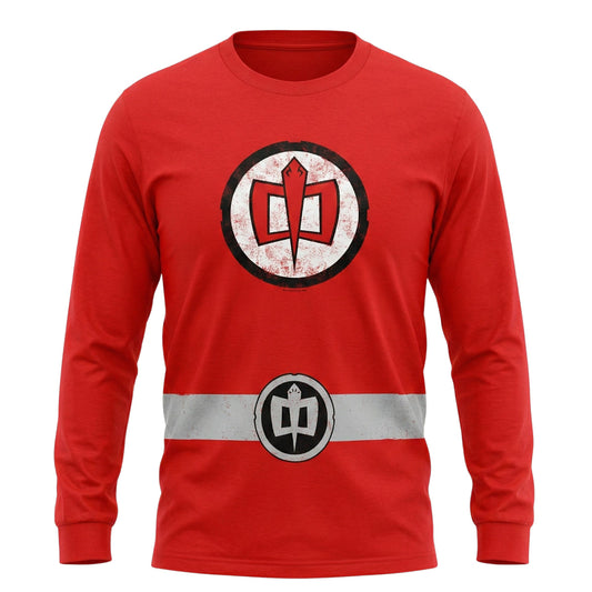Greatest American Hero 1980s Logo Replica Adult Unisex Halloween Cosplay Costume Shirt