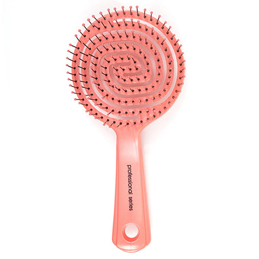 Nascita Pro Three-Dimensional Oval Hair Brush - Anti-Static, Ergonomic Design for Curly Hair