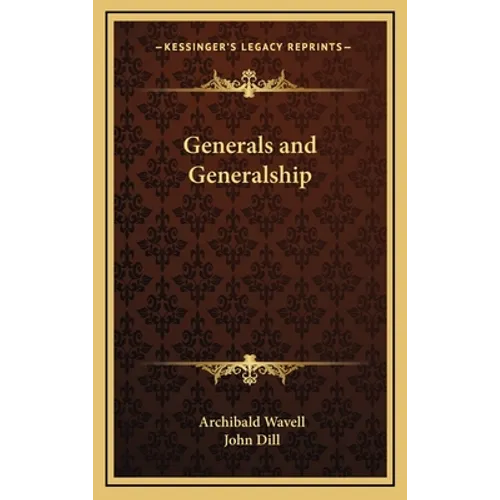 Generals and Generalship - Hardcover