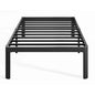 Twin XL Heavy Duty Metal Bed Frame Platform with Round Edge Legs
