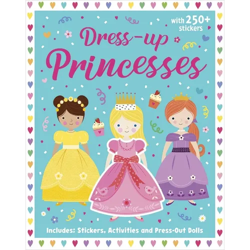 Princesses: Dress-Up Sticker Book: Activity Book - Paperback