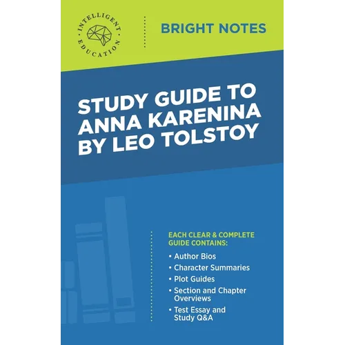 Study Guide to Anna Karenina by Leo Tolstoy - Paperback