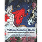 Tattoo Coloring Book - Relaxing Tattoo Designs for Men and Women - An Adult Coloring Book - Paperback
