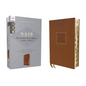 Nasb, Personal Size Bible, Large Print, Leathersoft, Brown, Red Letter, 1995 Text, Thumb Indexed, Comfort Print - Imitation Leather