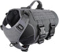 Tactical Dog Harness 6 Buckle No Pull MOLLE Vest Adjustable 3/4 Coverage