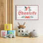 Flower Kids Room Sign
