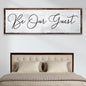 Be Our Guest Sign IV