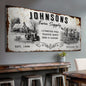 Family Farm Supply Sign