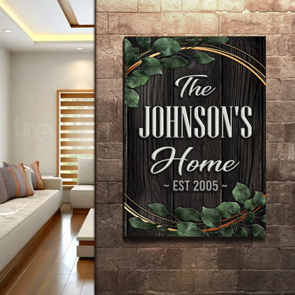 Family Home Sign II