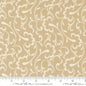 Tan Arabesque Wilshire Moonbeam Cotton 44"/45" Fabric Per Yard