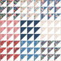 Tapestry Heirloom Wholecloth Triangles Cotton 43/44 Fabric Per Yard