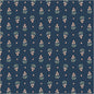 Tapestry Posy Prussian Cotton 43/44 Fabric Per Yard