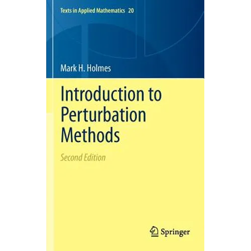 Introduction to Perturbation Methods - Hardcover