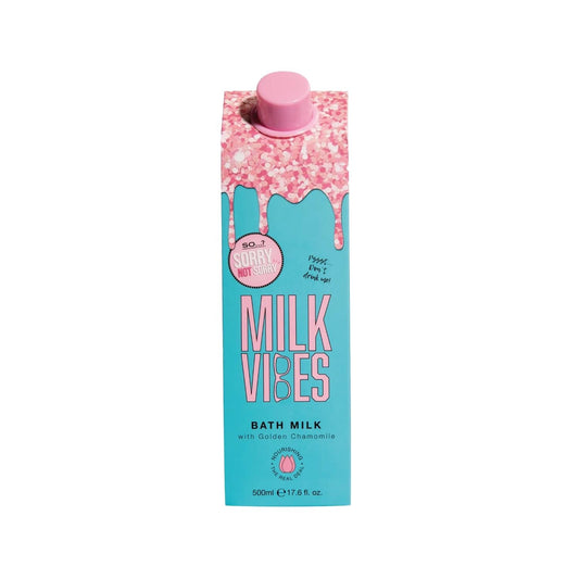 So...? Sorry Not Sorry Milk Vibes Bath Milk - Luxurious 500ml Moisturizing Bath Experience for Dry Skin