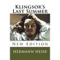 Klingsor's Last Summer - Paperback