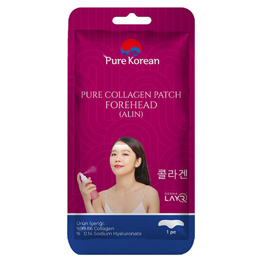 Pure Korean Collagen Patch Forehead - Hydrating Anti-Aging Skincare for Forehead Fine Lines