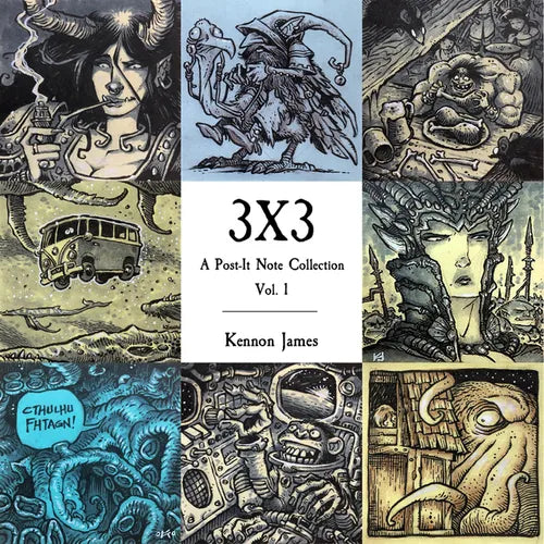3x3: A Post-It Note Collection Volume 1 - Hardcover