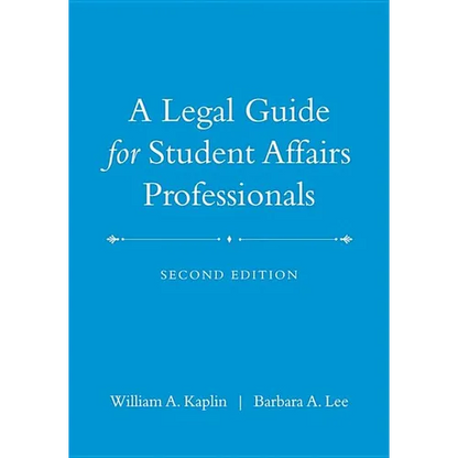 Legal Guide Student Affairs Pr - Hardcover