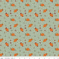 The Awe of Autumn Pumpkins Hazy 43"/44" Fabric Per Yard