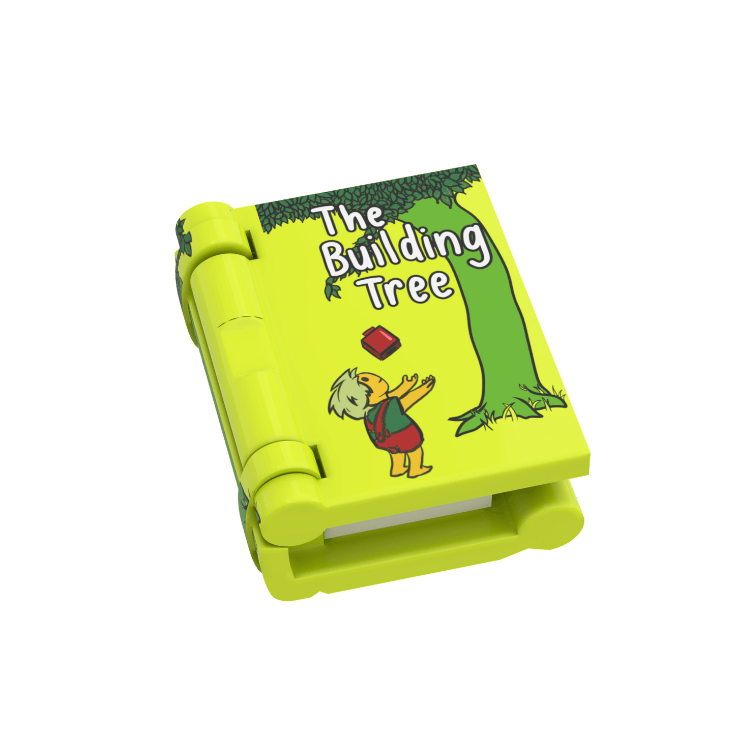 "The Building Tree" Book - Custom Printed Minifig Scale - Made using LEGO® Parts