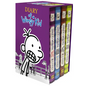 Diary of a Wimpy Kid Box of Books 5-8 Hardcover Gift Set: Ugly Truth, Cabin Fever, the Third Wheel, Hard Luck - Boxed Set