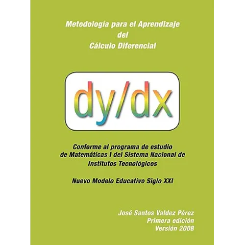 Metodologia Para El Aprendizaje del Calculo Diferencial - Paperback