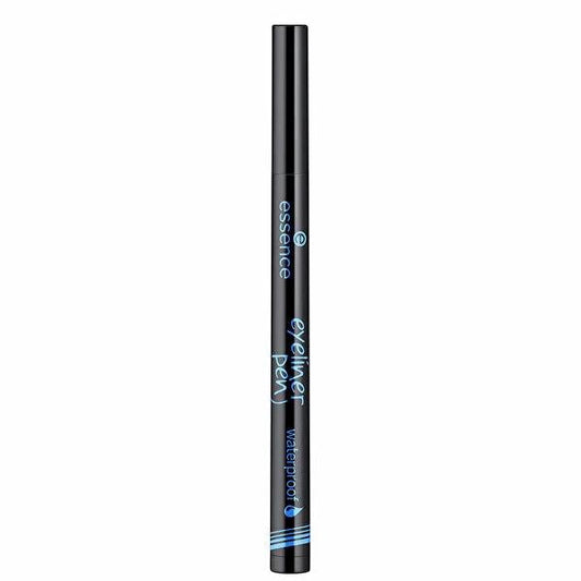 Essence Waterproof Eyeliner Pen: Intense Black, Smudge-Proof, Long-Lasting Felt Tip - Define Your Eyes with Precision.