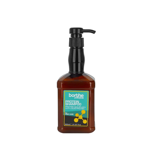 Borthe Professional Protein Shampoo 650ml - Nourishing Hair Care for Damaged Hair