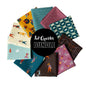 To and Fro Fat Quarter Bundle - Set of 10