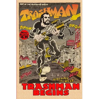 Trashman Begins - Paperback