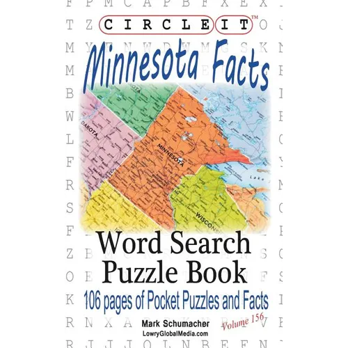 Circle It, Minnesota Facts, Word Search, Puzzle Book - Paperback