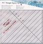 Triangular Square Up Ruler 9 1/2in