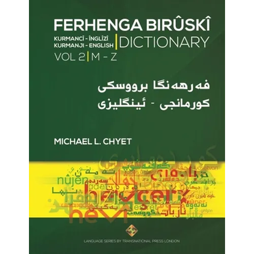 FERHENGA BIRÛSKÎ - Kurmanji-English Dictionary - Volume Two: M-Z - Paperback