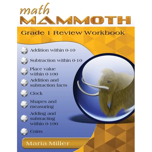 Math Mammoth Grade 1 Review Workbook - Paperback