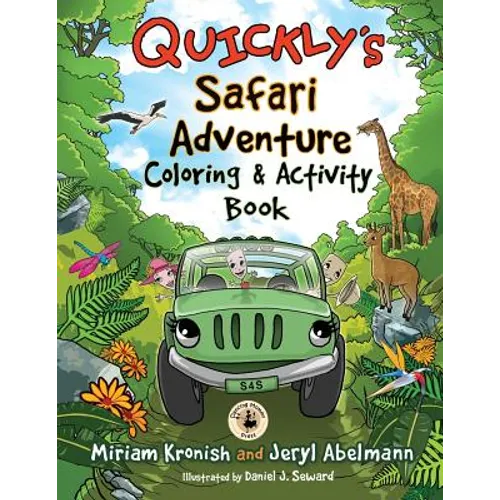 Quickly's Safari Adventure Coloring & Activity Book - Paperback