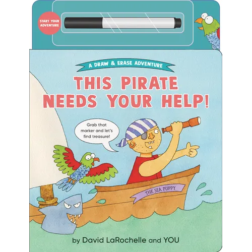 This Pirate Needs Your Help! - Board Book
