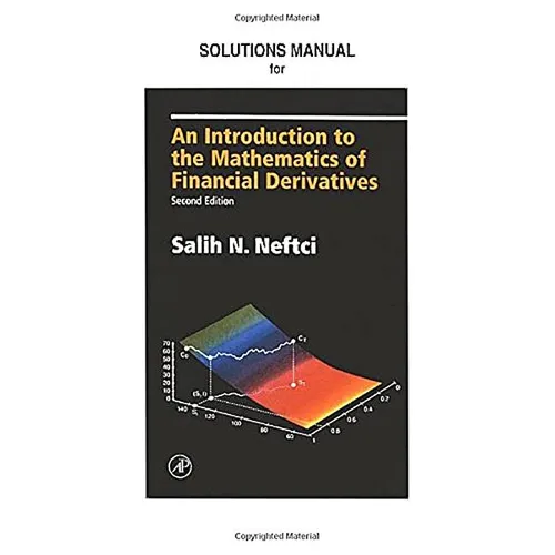 Neftci Solutions Manual to an Introduction to the Mathematics of Financial Derivatives - Paperback