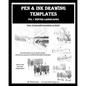 Pen and Ink Drawing Templates: vol. 1 Winter Landscapes - Paperback