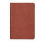 CSB Thinline Reference Bible, Burnt Sienna Leathertouch - Imitation Leather