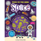 Glow-In-The-Dark Space Sticker Activity - Paperback