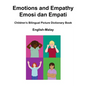 English-Malay Emotions and Empathy / Emosi dan Empati Children's Bilingual Picture Dictionary Book - Paperback
