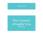 Five Centuries of English Verse (Volume I) - Paperback